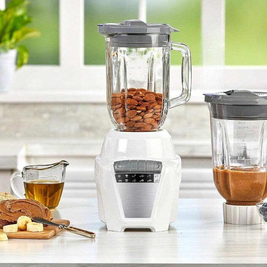 Licuadora Ice Crush 700W con 2 Jarras + 8 Velocidades & licuadora portátil | licuadoras de cocina | extractor de jugos - por defecto - Ver 1