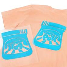 SISER Easy Puff  12 x 1 yardas - Vinilo de transferencia de calor hinchado 3D rosa - Rosa - Ver 2