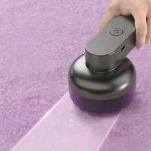 1pc Electric Lint Remover, USB Rechargeable Fabric Shaver, Clothes, Upholstery, Carpet Fuzz Pill Trimmer, Portable Lint Remover - M04 - View 1