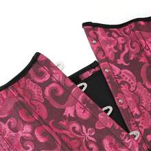 1pc Women Waist Trainer Corset Bustier Shapewear - Hot Pink - View 4