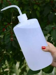 [With Scale Markings]Handheld Squeeze Bottle, Pointed Nozzle Bent Spout Jug, Squeeze Watering Multi-Use Tool, Long Nozzle Jug - Multicolor - View 14