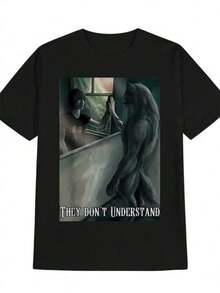 Men Outdoor Tees & Tanks - Black - View 1