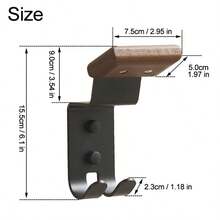 Motorcycle Helmet Rack, Electric Bike Helmet Storage Wall Mount Display Holder - A - View 3
