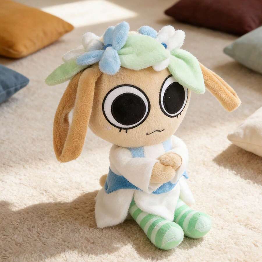 Dandy's World Plush, 12" Bassie Plush For Fans Gift Send Birthday Gifts Boys And Girls, Valentine's Day Gifts - 綠色 - 查看 1