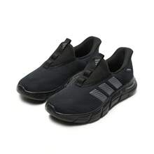 Adidas 阿迪達斯健步鞋一腳蹬男女同款2026年新款春季休閒通勤鞋 - 黑色 - 查看 4