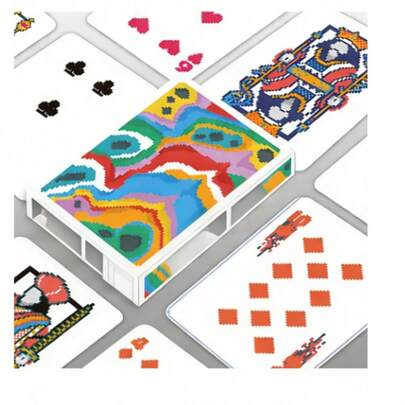 1 Baralho de Cartas de Alta Definição com Estampa de Palhaço, Ideal para Entretenimento, Reuniões e Lazer.