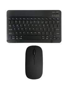 Teclado inalámbrico ultra delgado y portátil, diseño silencioso, adecuado para chicas, compatible con smartphones, ordenadores portátiles y tabletas con teclas cuadradas de 10 pulgadas, conexión Bluetooth, compatible con 3 sistemas operativos - multicolor - Ver 16