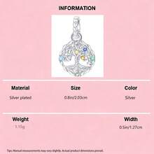 Silver-Plated Pendant With Artistic Lifestyle, Charm, Travel, Wealth And Money Motifs, Suitable For DIY Women's Jewelry - Silver - View 16