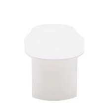 An Irregular White Tea Table, 100 Cm Long – Made Of High-Quality MDF. Painted Surface, Delicate Feel, Irregular And Elegantly Curved Top. - White - View 9