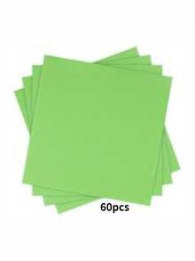 20pcs/Set, 40pcs/Set, 60pcs/Set Thick & Soft Absorbent Dark Green Solid Color Party Napkins, 2-Ply Soft Paper Napkins, 33cm*33cm When Unfolded, Suitable For: Wedding, Tea Party, Birthday Party Decorations, Party Decorations, Party Supplies, Holiday Decorations, Holiday Supplies - Dark Green - View 22