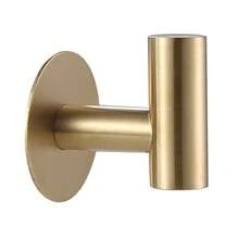 Rustproof Stainless Steel Wall Hooks - Easy-Install, Adhesive, Heavy-Duty Hooks For Hanging Coats, Hats, Towels, Robes - Ideal For Bathroom, Kitchen, And Bedroom Use, Contemporary Style, Easy Installation Hooks | Durable Wall Hooks, Towel Rack - A - View 11