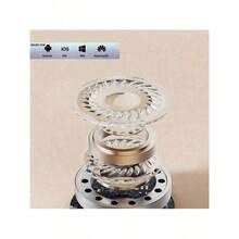 Q86 复古相机设计无线蓝牙5.3耳机TWS耳机，带降噪和麦克风，兼容所有智能手机 - 彩色 - 查看 5