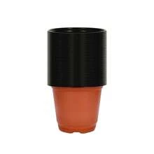 50/100pcs Plastic Conical Seedling Cups With Drainage Holes, Traditional Style, Suitable For Indoor/Outdoor Planting, Garden & Lawn Care, Potting Tools And Container Accessories - Red - View 7