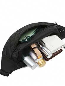 Crossbody Bag, Shoulder Bag, Waist Bag, Multi-Function Crossbody Bag, Mini Crossbody Bag, Casual Fashion Waterproof Chest Bag - Multicolor - View 4