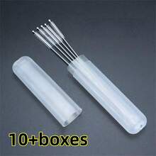 Long Straw Cleaning Brush Set - Durable Plastic Material, Non-Electric, Commercial Grade, Highly Efficient Cleaning - Simple - View 12