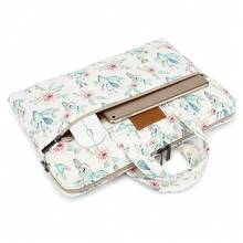 Bolso de hombro para portátil DACHEE de 15 pulgadas/15.6 pulgadas Pro - Cactus blanco de 15 pulgadas y 156 pulgadas - Ver 6