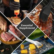 35PCS Griddle Accessories Kit,  Flat Top Grill Accessories, Grill Tools With Enlarged Spatulas, Melting Dome, Metal Scraper, Burger Press For Outdoor Barbecue Teppanyaki Hibachi CooFKing - 矩形培根壓 - 查看 7