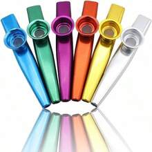 2026 New Metal Kazoo Musical Instrument, Kazoo Gift Party Favor, Christmas Stocking Stuffer - Multicolor - View 9