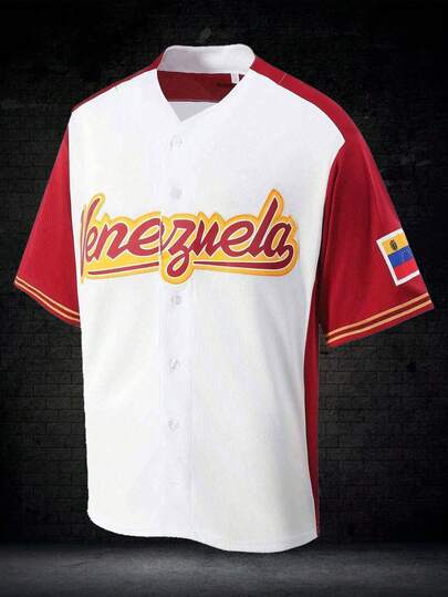 Atonmore Camiseta de béisbol blanca casual número 13 para hombres, camisa deportiva con botones bordados para entrenamiento y partidos