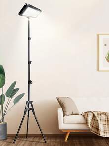 Đèn sàn LED sáng - Điều chỉnh nhiệt độ màu và độ sáng, đèn sàn hiện đại, đèn USB có hẹn giờ tự động và chân đế ba chân điều chỉnh độ cao, đèn làm việc cho đọc sách, văn phòng, phòng khách và phòng ngủ. - Nhiều màu - Xem 1