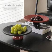 Elegantly Designed Fruit Platter – A Stylish And Minimalist Fruit Dish Suitable For Living Rooms And Homes. Comes With Both A Wet Food Tray And A Dry Snack Tray. - Multicolor - View 5