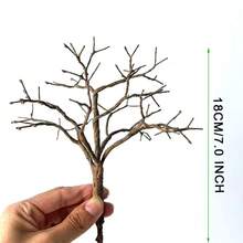 15-18厘米微型铁丝树干模型材料，手工制作仿真树，粉末状微型树模型，火车模型布局 - As photos - 查看 10