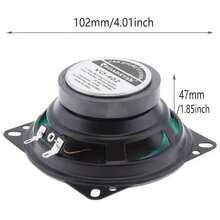 1pc 6-Inch 600W 2-Way Full-Range Car Audio Speaker, Subwoofer, Ultra-Thin Modification Speaker - A - View 10