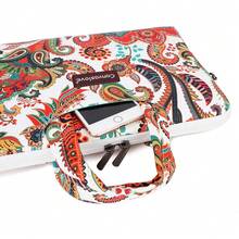 Paisley Pattern Lightweight Waterproof Laptop Shoulder Bag Sleeve Case For MacBook Pro 16 Inch And 15.6 Inch-16 Inch Laptop - Paisley - 查看 5