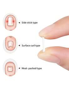 10/20/50pcs Ingrown Toenail Patch, Foot Care And Nail Repair Tools - Multicolor - View 3