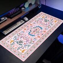 Magnificent Persian Large Mouse Pad Desk Mat Gaming Pad Non-Slip Stitched Edge Mouse Carpet Office Carpet Computer Desk Mat - Mouse Pad - View 9