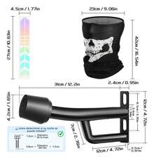 TendenciaSlider Para Moto Universal Defensa Caída Reforzada AceroCalidad premium - 1 - Ver 2