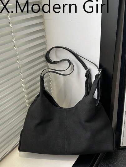 2026 New Vintage Casual Versatile Tote Bag, Large Capacity Mother-Child Shoulder Bag, Commuter Underarm Bag