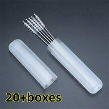 Long Straw Cleaning Brush Set - Durable Plastic Material, Non-Electric, Commercial Grade, Highly Efficient Cleaning - Simple - View 13