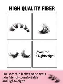 160Pcs D Curl 100D Independent False Eyelash Clusters, DIY Eyelash Extension- Easy Individual Use At Home With Natural Look And Long-Lasting Wear - Show Everyday Glamourlash Clusters,Eyelash Clusters,Individual Eyelashes,Lashes,Fake Lashes - D - 查看 3