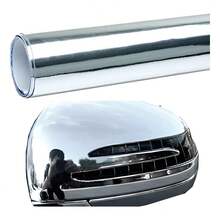 TendenciaVinil Automotriz Plata Cromo Espejo Sin Burbujas 30cm X 3mtCalidad premium - 1 - Ver 9