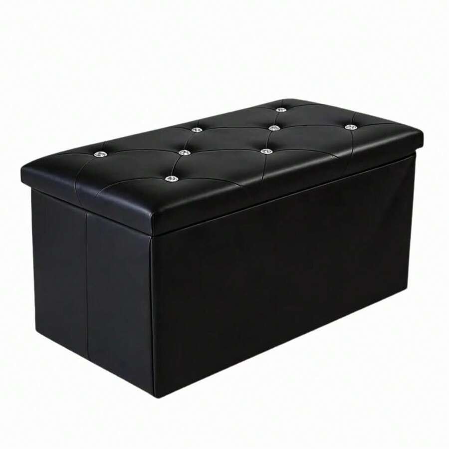 Storage Benches & Ottomans - 黑色蒲團 - 查看 1
