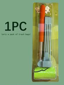 Adjustable Telescopic Handle Pet Waste Picker, Portable Dog Poop Scooper, Long Reach Extendable Dog Poop Collector, Pet Waste Cleanup Tool, Small Dog Feces Pickup Tool, Poop Scoop, Long Handle Pet Waste Cleaning Tool, Spring-Driven Lightweight Design - Multicolor - View 12