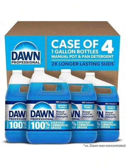 Dawn Platinum Plus PowerSuds Liquid Dish Soap, EZ-Squeeze Bottle – Ultra Grease-Fighting Power, 18 Oz.Long-Lasting Suds, Easy Dispensing, Gentle On Hands, Perfect For Kitchen Cleanup And Dishwashing