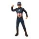 KIWI Captain America Endgame Classic Kids Costume - Officially Licensed Character Costume - Authentic Superhero Costume - Captain America Endgame Classic Kids Costume - Perfect For Parties And Carnival - Easy To Put On And Take Off, Comfortable And Lightweight Fabric - 彩色 - 查看 2