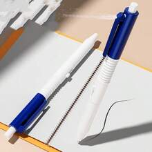 1pc Creative Mini Multifunctional Water Spray Ballpoint Pen, Cute & Quirky Water Spray Pen, Suitable As Student Back-To-School Prize, Random Color Combination, Back To School - Blue - View 11