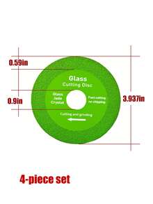 Stone Cutting Blades, Saw Blades, Wood Saw Blades, Angle Grinder Saw Blades, Glass Cutting Blades, Marble Cutting Blades, Diamond Cutting Blades, Brazed Saw Blades, Fast Cutting Speed, And Efficient, Durable And Long-Lasting - Glass Slices - View 21