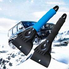 1件装多功能汽车除冰铲，防滑铲，冰铲，雪铲，冬季汽车除雪工具 - 彩色 - 查看 4