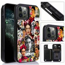 Estuche para teléfono con diseño de collage de  compatible con Samsung  17  16 Pro Max  15 Pro Max  13 y  12 Hecho de material de TPU lujoso y duradero con un cierre magnético incorporado para tarjeteros impermeable a prueba de golpes resistente a arañazos y caídas Un regalo perfecto para familiares, amigos, seres queridos, novios / novias para salidas diarias, viajes y aniversarios - Negro - Ver 5