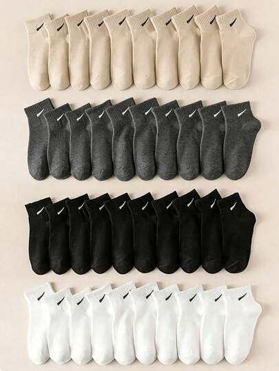 5/10 pares de calcetines deportivos de colores aleatorios, calcetines hasta el tobillo para niños y niñas, calcetines atléticos para estudiantes de vuelta al colegio, regalo del Día de San Valentín, regalos para niñas, calcetines geniales para niños, calcetines para niños pequeños en Pascua