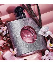 YSL BLACK OPIUM GLITTER 90ML EDP SPRAY - Floral - Ver 1