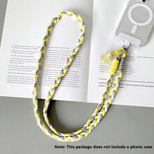 Dopamine Lanyard With Heart Pendant, Suitable For Crossbody Wear Or Hanging Around Neck, Compatible With Various Smartphone Cases - Multicolor - View 15