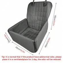 1pc Foldable Waterproof Pet Car Seat Cover, Anti-Slip Protective Mat For Pets, Suitable For Outdoor Travel, All Seasons - Multicolor - View 10