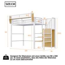 Freestanding Bathroom Vanity Unit 76 X 46 X 83.5 Cm With Integrated Sink, Vanity Unit, Fully Lacquered Finish, Door Shelf, Three Soft-Close Drawers, Integrated Ceramic Sink - trắng - Xem 2