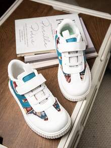 Infant/Toddler Fashionable Casual Sports Shoes, & Versatile, Spring/Autumn - Navy Blue - View 1