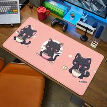 1 PC Black Cat Mouse Pad, Large Mouse Pad, Cute Black And White Mouse Pad, Computer Office Accessories, Desktop Mouse Pad - 1PC - View 27
